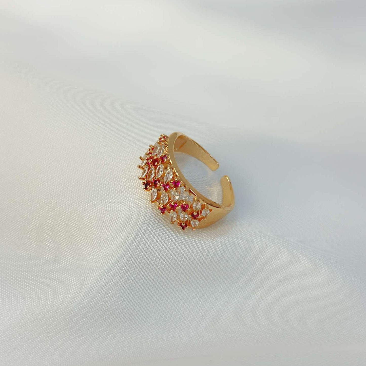 18K Effy Ruby Ring (Adjustable)