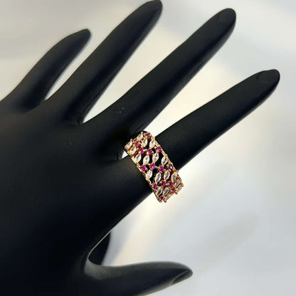 18K Effy Ruby Ring (Adjustable)