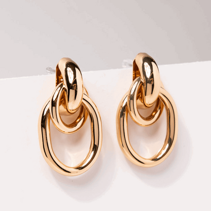 Gold Drop Earrings