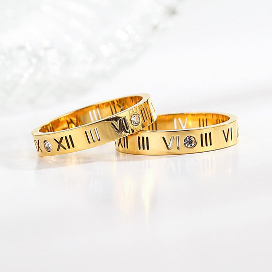 Roman Numeral Ring