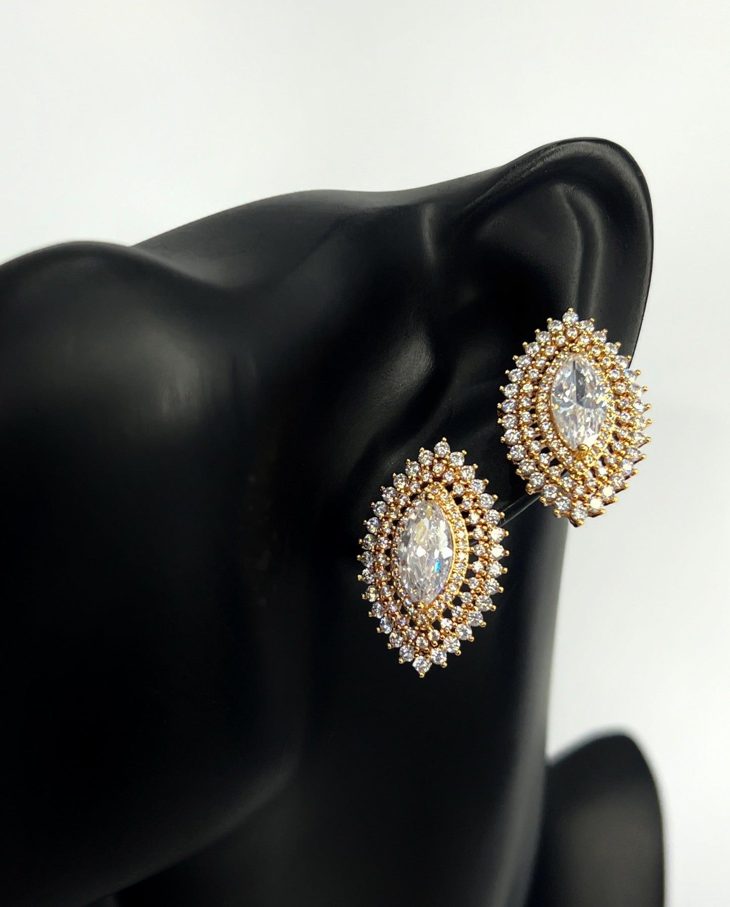 Teardrop Marquise Earrings