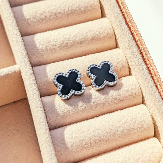 Black clove studs