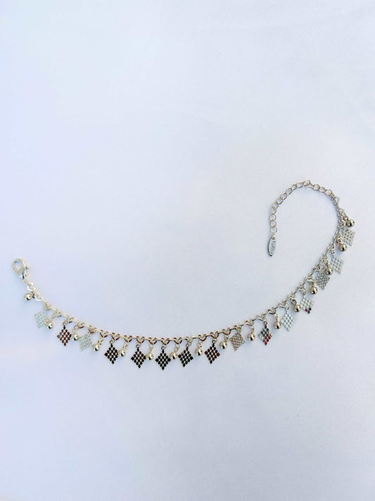 925 SS Bang-up Anklet-Pazaib-Payal